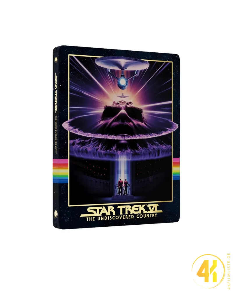 Star Trek VI 4K Steelbook Ultra HD Blu-ray Disc