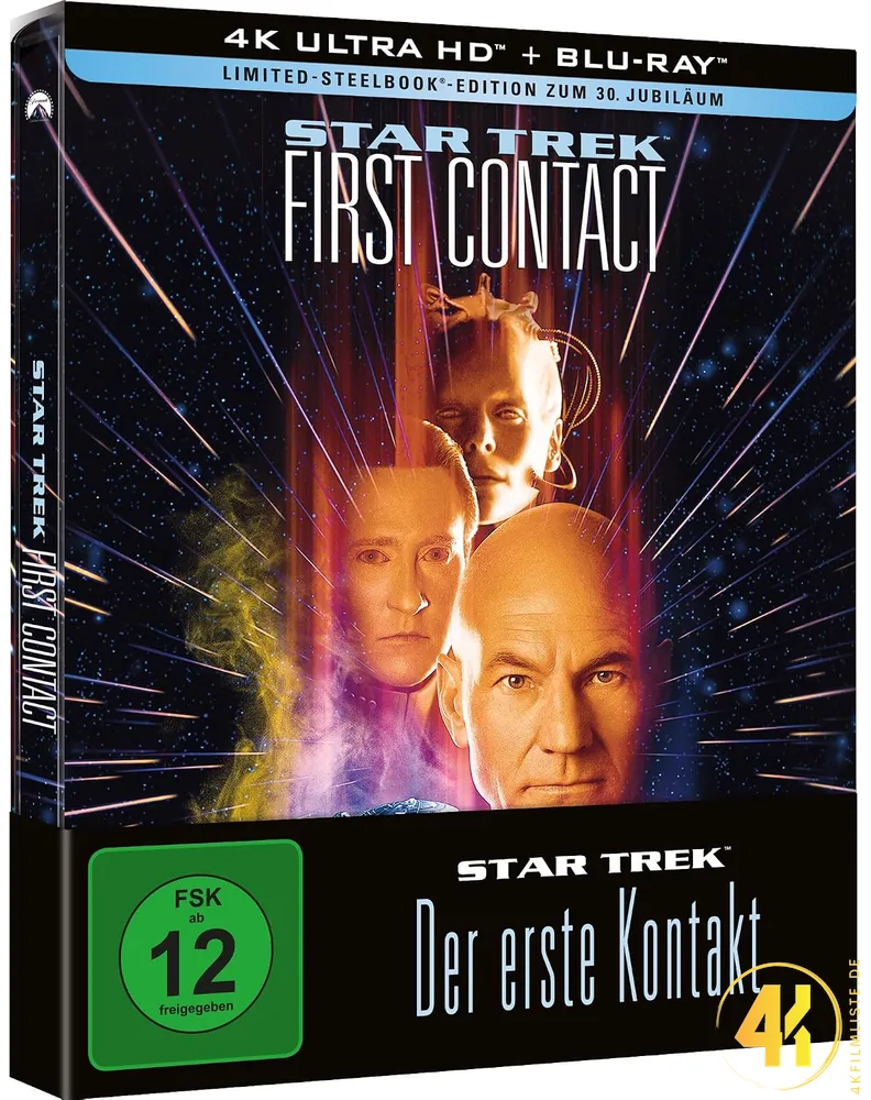 Star Trek VIII Der erste Kontakt 4K Steelbook Ultra HD Blu-ray Disc