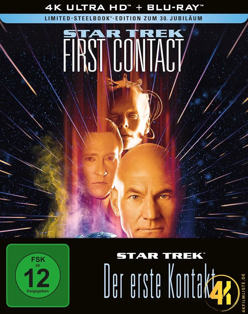 Star Trek VIII Frontcover 4K Steelbook Ultra HD Blu-ray Disc