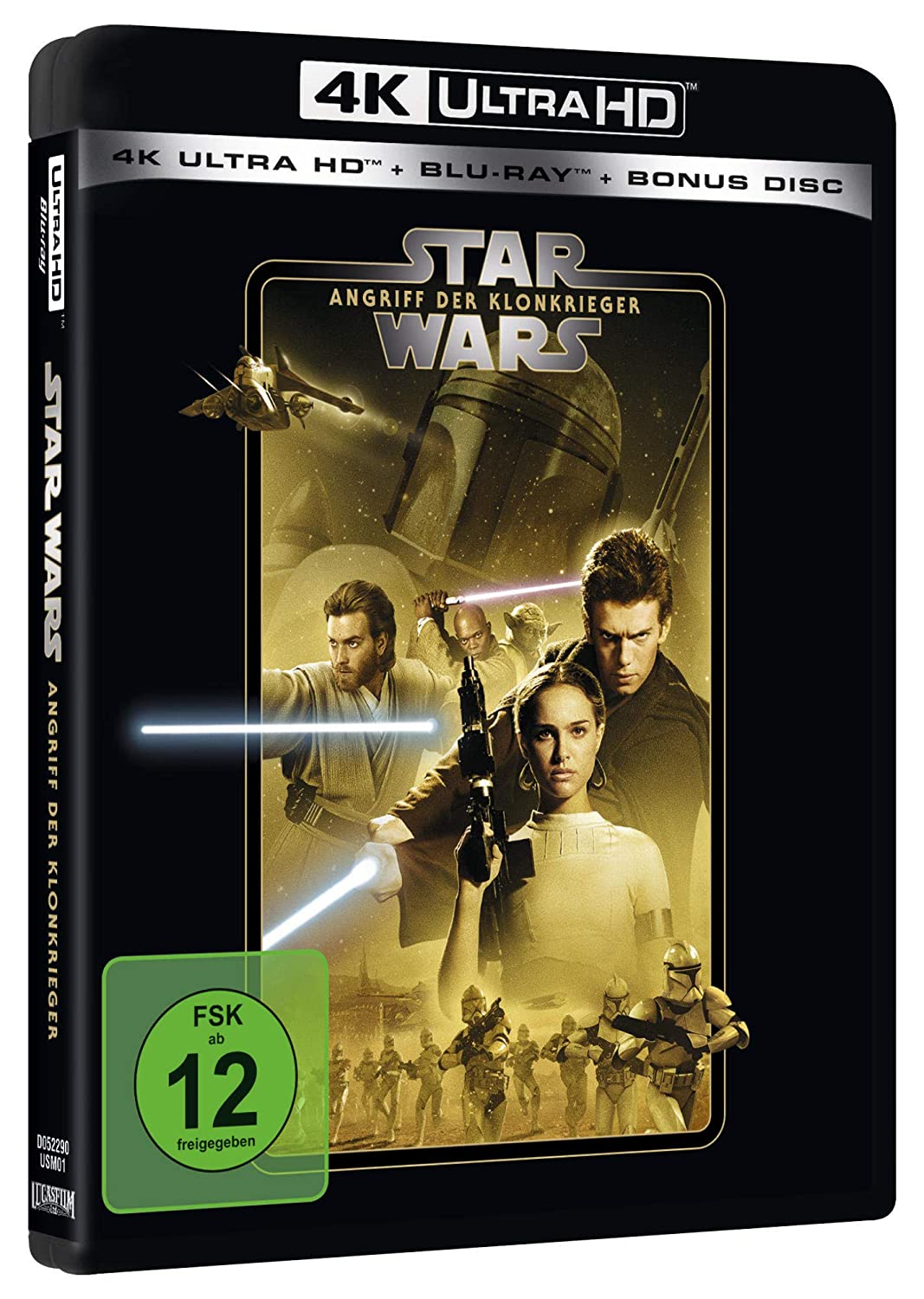 Star Wars: Episode II – Angriff der Klonkrieger – 4K Blu-ray (UHD + Blu-ray Disc)
