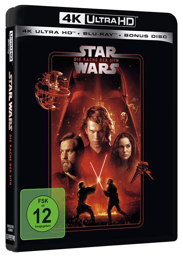 Star Wars: Episode III – Die Rache der Sith – 4K Blu-ray (UHD + Blu-ray Disc)
