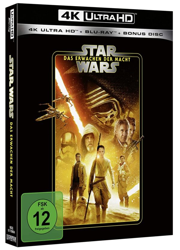 Star Wars: Episode VII – Das Erwachen der Macht (Line Look) – 4K Blu-ray (UHD + Blu-ray Disc)