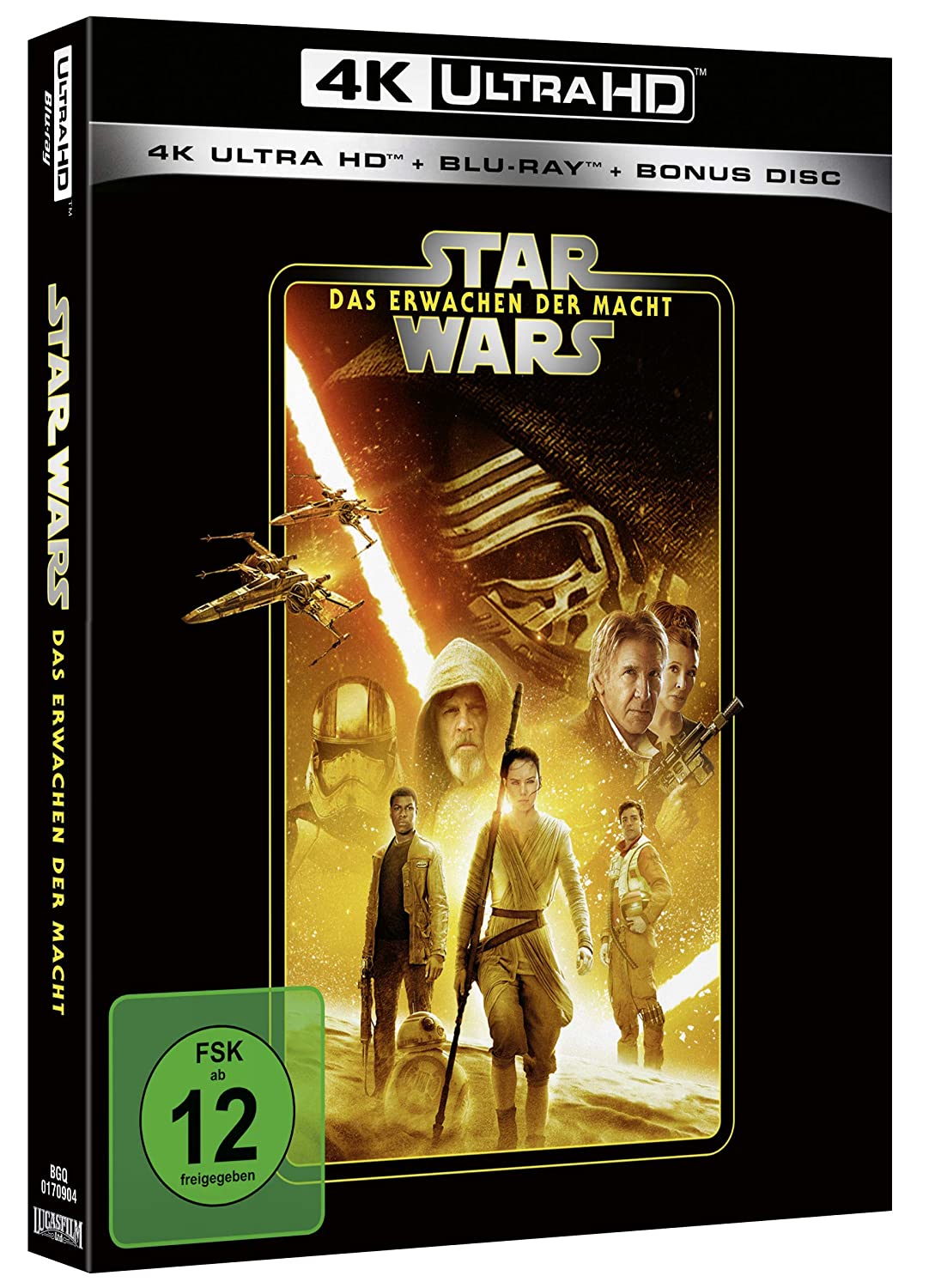 Star Wars: Episode VII – Das Erwachen der Macht (Line Look) – 4K Blu-ray (UHD + Blu-ray Disc)