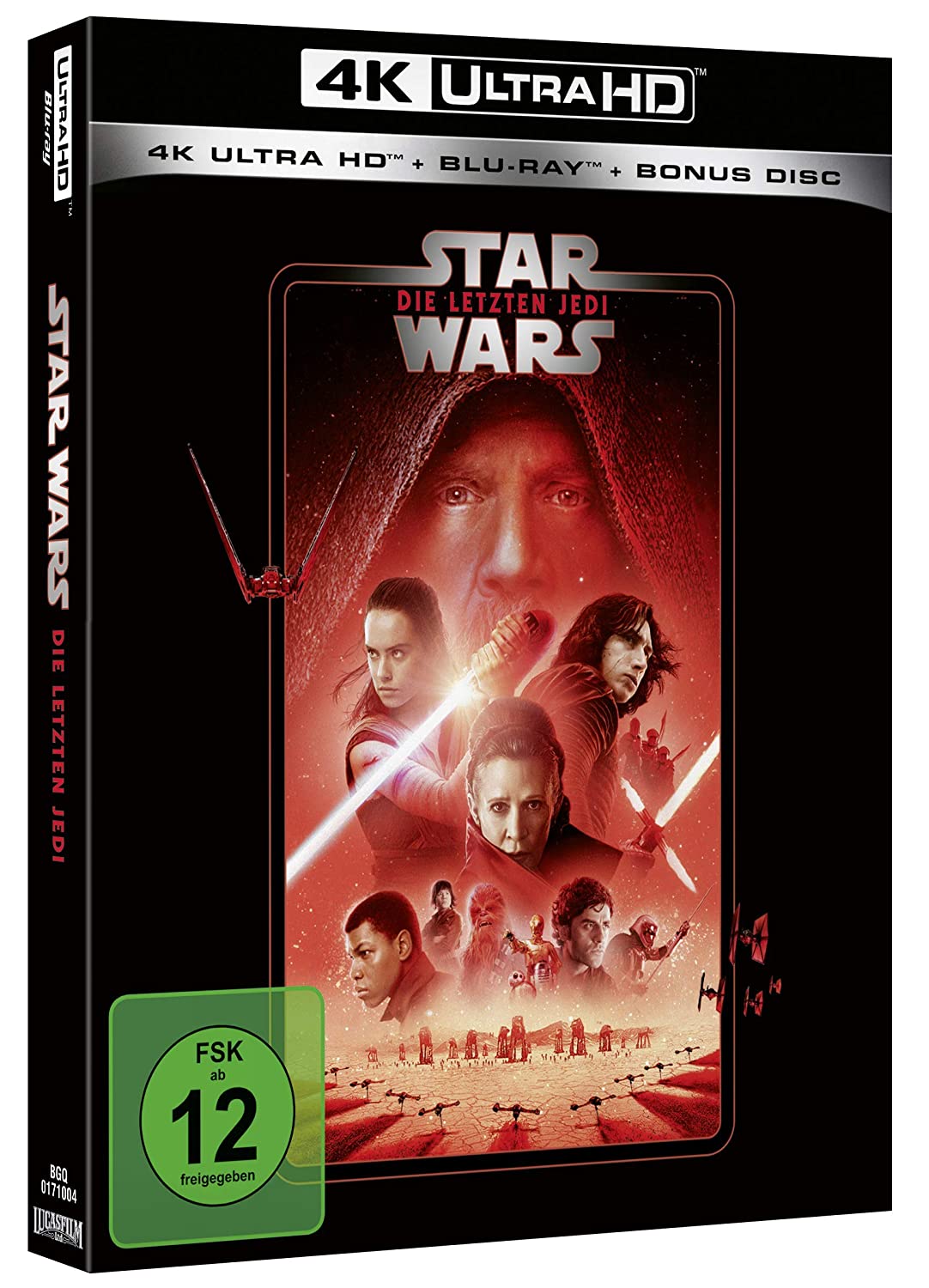 Star Wars: Episode VIII – Die letzten Jedi (Line Look) – 4K Blu-ray (UHD + Blu-ray Disc)