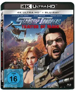 Starship Troopers: Traitor of Mars - 4K UHD Blu-ray Disc + Blu-ray