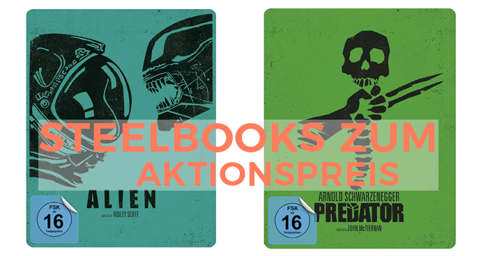 Steelbooks zum Aktionspreis