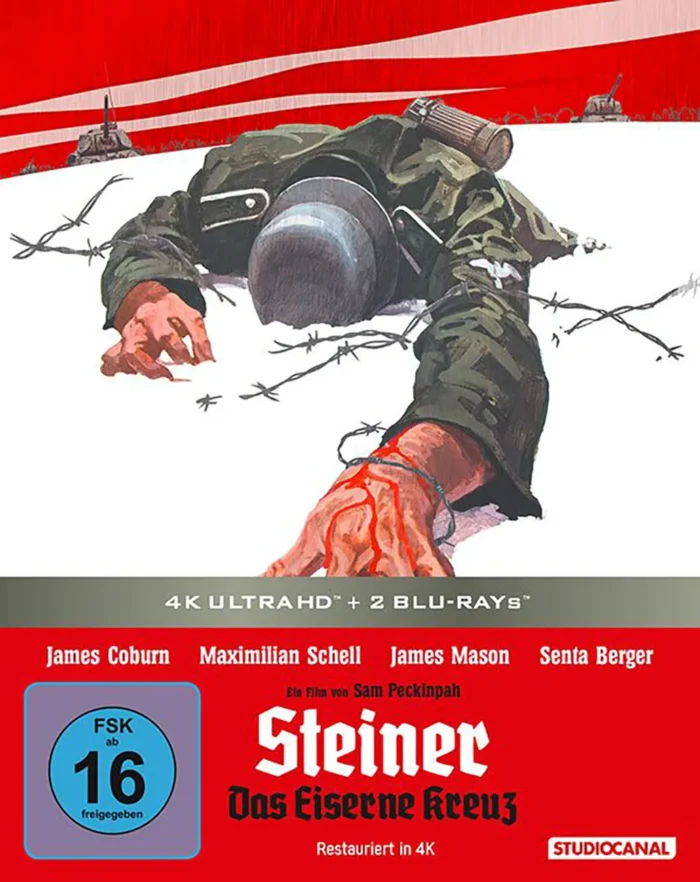 Steiner: Das Eiserne Kreuz – 4K Steelbook (UHD + Blu-ray Disc + Bonus Blu-ray)
