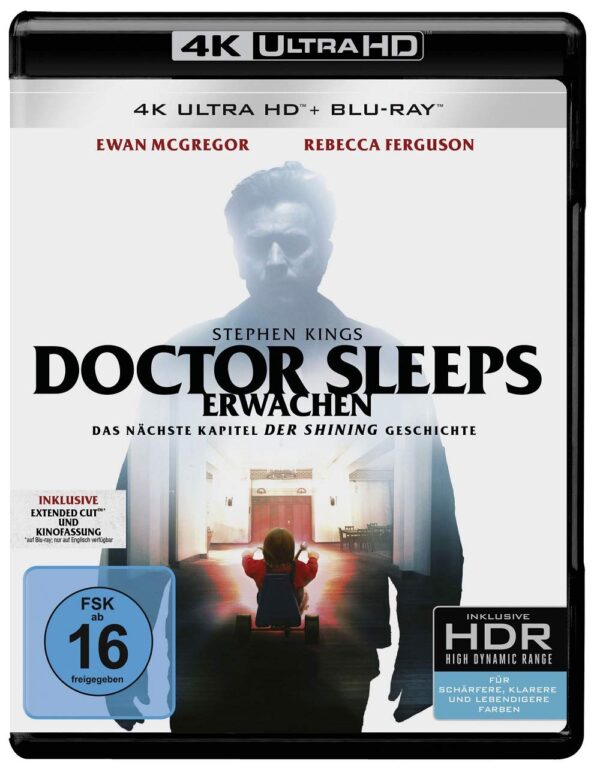 Stephen Kings Doctor Sleeps Erwachen (Extended Cut) – 4K Blu-ray (UHD + Blu-ray Disc)
