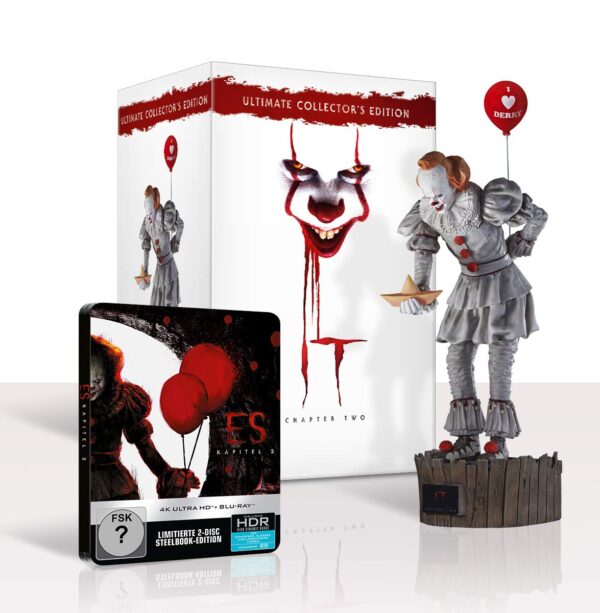 Stephen Kings Es (2019 – Kapitel 2 – Ultimate Collector’s Edition) – 4K Blu-ray (UHD + Blu-ray Disc)