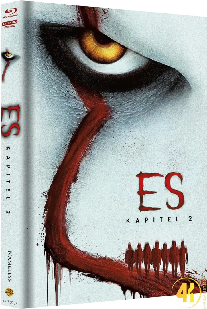 Stephen Kings ES Kapitel 2 Cover B 4K Mediabook Ultra HD Blu-ray Disc