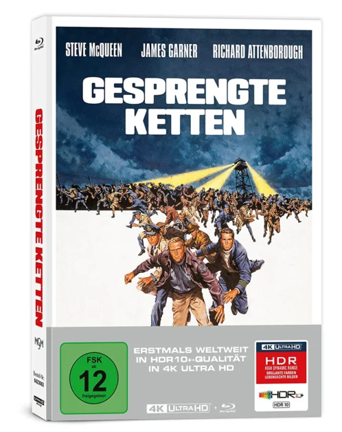 Gesprengte Ketten – 4K Mediabook (UHD + Blu-ray Disc)