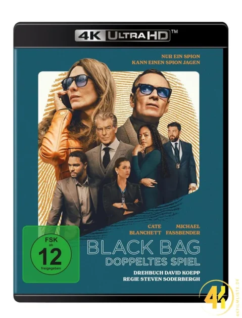 Steven Soderbergh Black Bag mit Cate Blanchett auf Ultra HD Blu-ray Disc