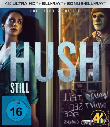 Hush (Still) – 4K Blu-ray (UHD + Blu-ray Disc + Bonus Blu-ray)