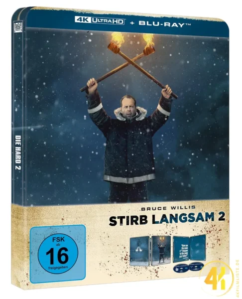 Stirb Langsam 2 4K Steelbook Ultra HD Blu-ray Disc 1