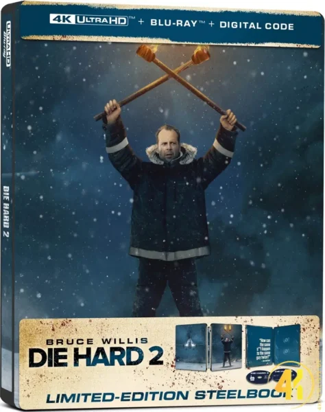 Stirb Langsam 2 – 4K Steelbook (UHD + Blu-ray Disc)
