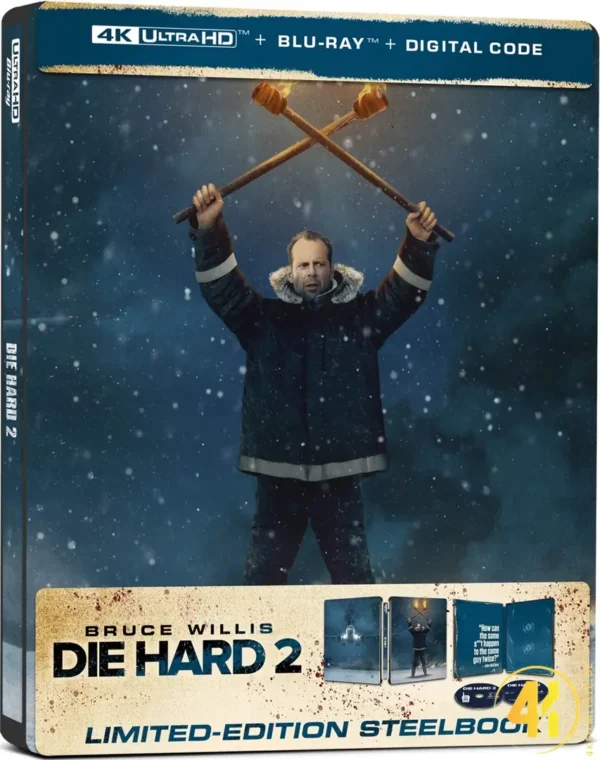 Stirb Langsam 2 – 4K Steelbook (UHD + Blu-ray Disc)