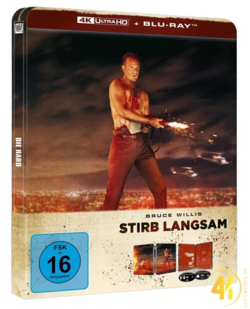 Stirb Langsam – 4K Steelbook (UHD + Blu-ray Disc)