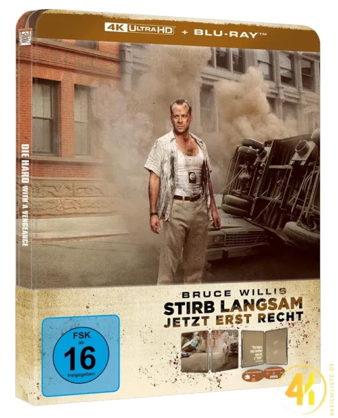 Stirb Langsam Jetzt erst recht 4K Steelbook Ultra HD Blu-ray Disc 1