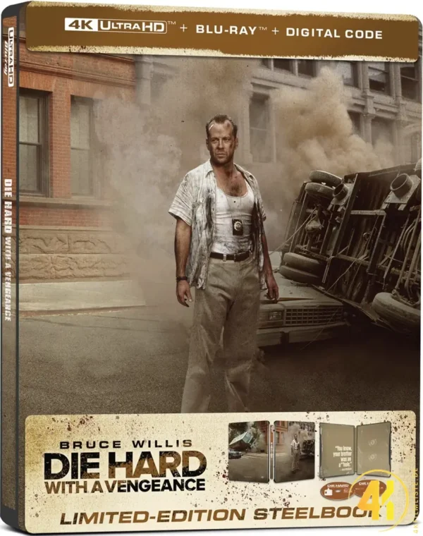 Stirb Langsam: Jetzt erst recht – 4K Steelbook (UHD + Blu-ray Disc)