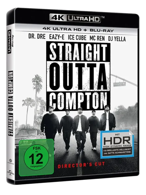 Straight Outta Compton – 4K Blu-ray (UHD + Blu-ray Disc)