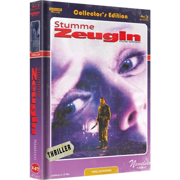 Stumme Zeugin – 4K Mediabook C (UHD + Blu-ray Disc)