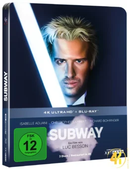 Subway 4K Steelbook Ultra HD Blu-ray Disc