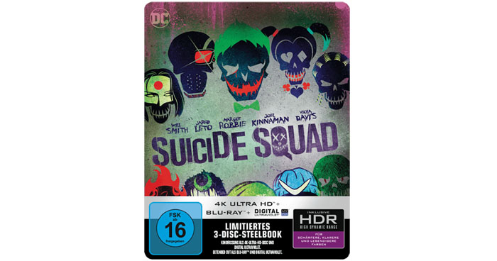 MediaMarkt reduziert „Suicide Squad“-4K-Steelbook um weitere 20 Euro (20.06.2017)
