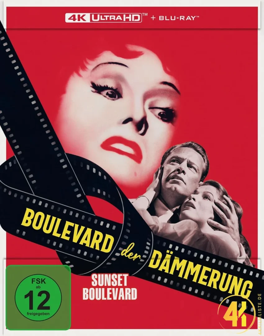 Sunset Boulevard Collectors Edition 4K Blu-ray UHD Keep Case Ultra HD Blu-ray Disc