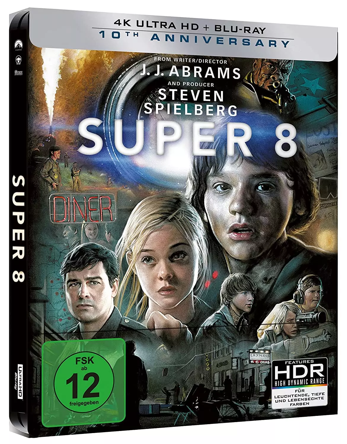 Super 8 – 4K Steelbook (UHD + Blu-ray Disc)