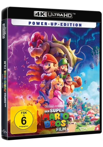 Super Mario Bros Film 2023 auf 4K Blu-ray Disc im UHD Keep Case