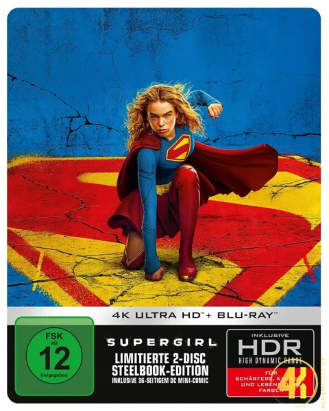 Supergirl (Cover A) – 4K Steelbook (UHD + Blu-ray Disc)
