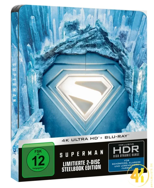 Superman (2025) (Cover C) – 4K Steelbook (UHD + Blu-ray Disc)