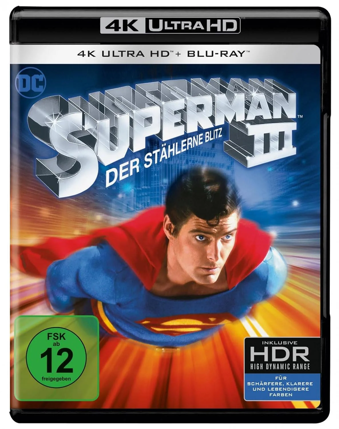 Superman III: Der stählerne Blitz – 4K Blu-ray (UHD + Blu-ray Disc)