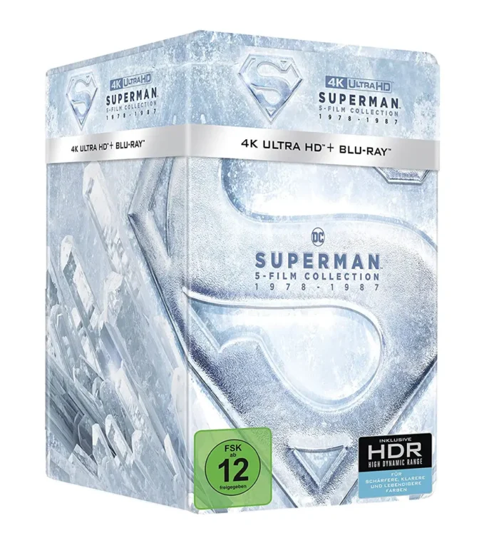 Superman (5 Movie Edition) – 4K Steelbook (UHD + Blu-ray Disc)