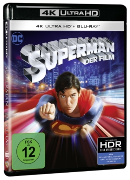 4k Cover zu Warners Superman (1978)