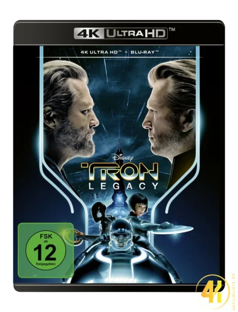 TRON Legacy 4K Blu-ray Ultra HD Blu-ray Disc