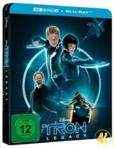 TRON Legacy 4K Steelbook Ultra HD Blu-ray Disc