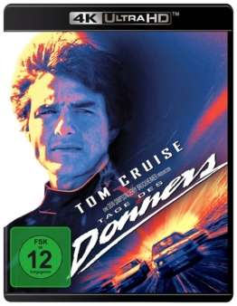 Tage des Donners 4K UHD Blu-ray Cover mit Tom Cruise auf dem Frontcover