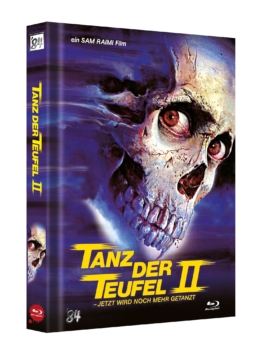 Tanz der Teufel 2 (Mediabook-Cover H) mit Totenkopf auf der Front)