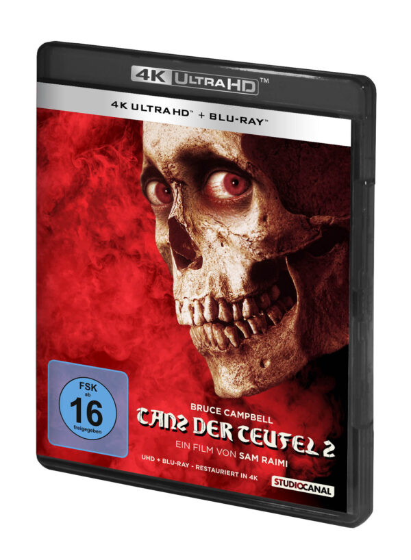 Tanz der Teufel 2 – Uncut – 4K Blu-ray (UHD + Blu-ray Disc)