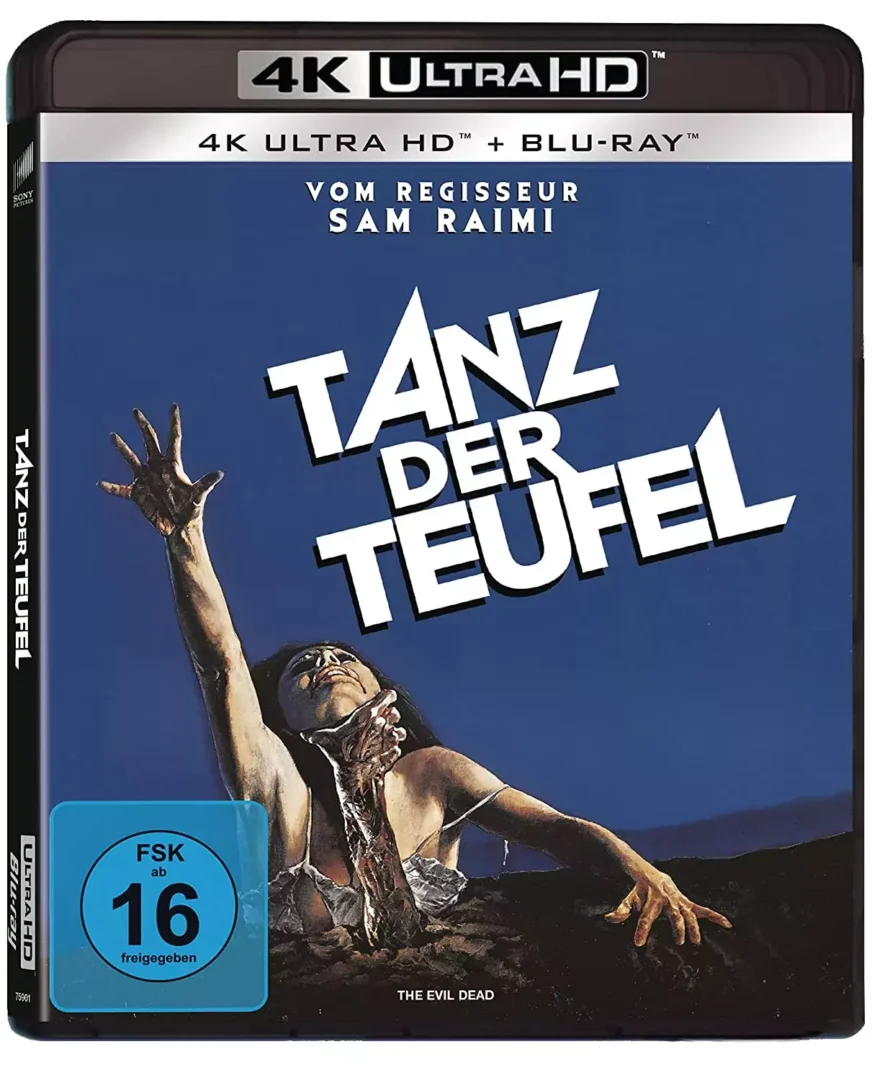 Sam Raimis Tanz der Teufel - 4K Blu-ray (UHD Blu-ray Disc) Cover