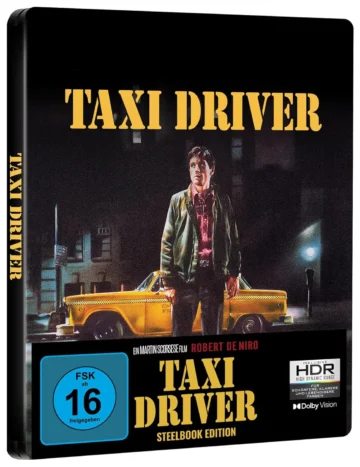 Taxi Driver 4K Steelbook UHD Blu-ray Disc