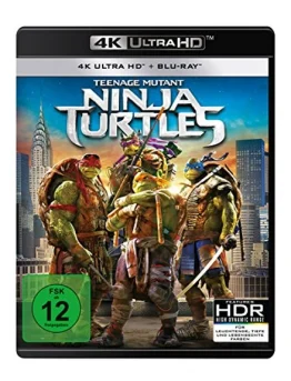 Teenage Mutant Ninja Turtles 4K Blu-ray UHD Blu-ray Disc