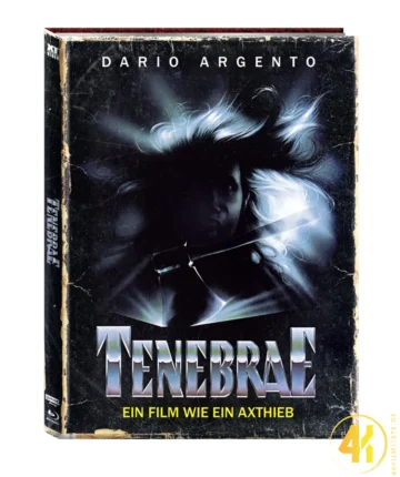 Tenebrae (Cover A) – 4K Mediabook (UHD Blu-ray Disc + Blu-ray Disc + DVD)