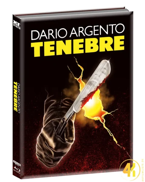 Tenebrae (Cover D) – 4K Mediabook (UHD Blu-ray Disc + Blu-ray Disc + DVD)