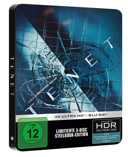 Tenet – 4K Steelbook (UHD + Blu-ray Disc)