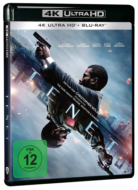 Tenet 4K Ultra HD Blu-ray Disc im UHD Keep Case
