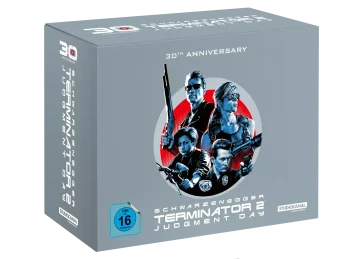 Limited Endoskull Edition von Terminator 2: Judgment Day (UHD + Blu-ray + 3D)