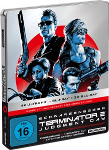 Terminator 2 - 4K Steelbook (2021) (Front 3D-Ansicht)