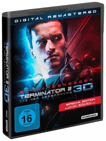 Terminator 2 4K im UHD Keep Case mit Audio CD, Blu-ray 3D und 4K Blu-ray